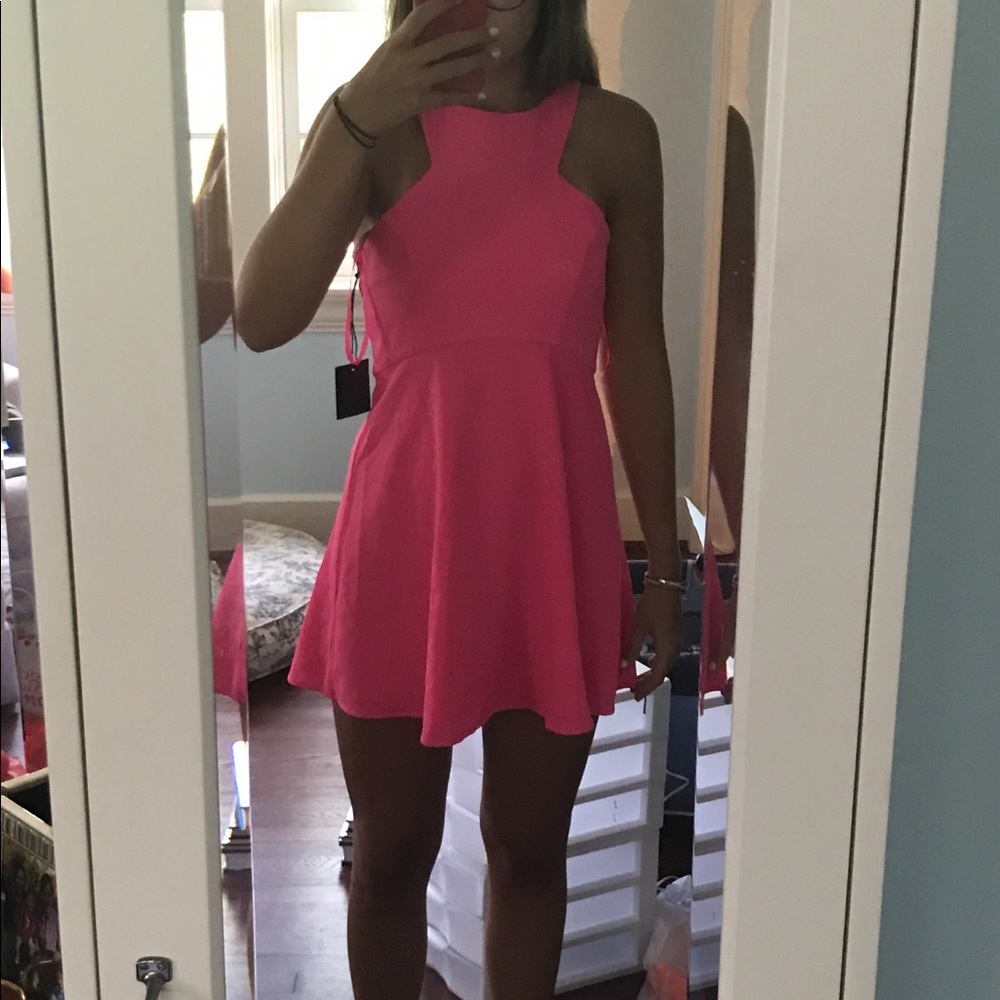 NBD pink dress